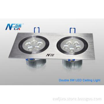 Double Head Indoor Ra 90 LED Ceiling Light ,  AC 120V / 240